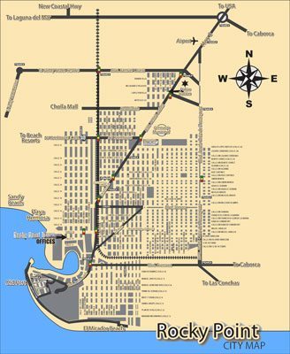 Rocky Point City Map