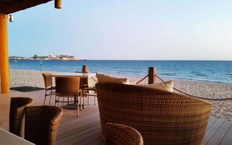 Rocky Point sonoran-sky-resort-beach-tables