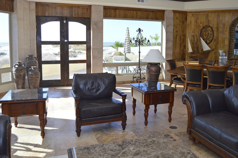 Rocky Point House Rental Hacienda Valencia Living Area