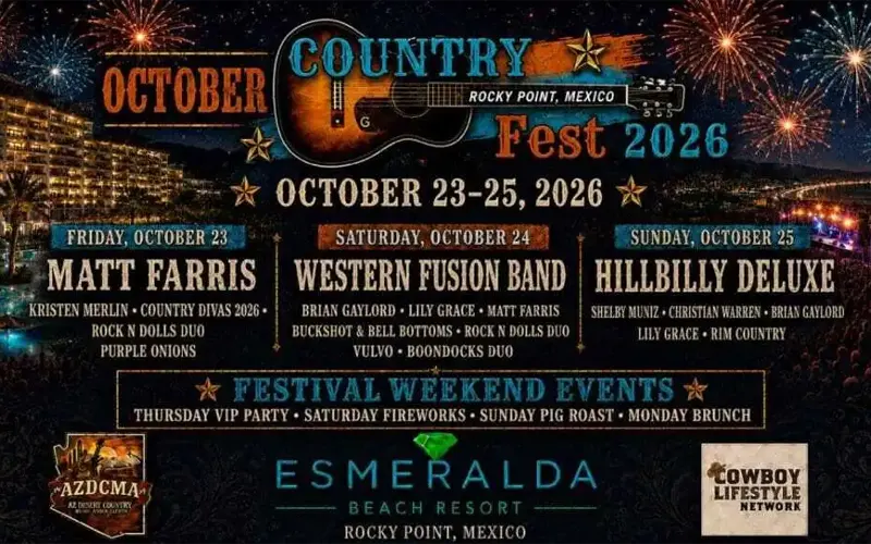 Country Fest 2026 Rocky Point Mexico
